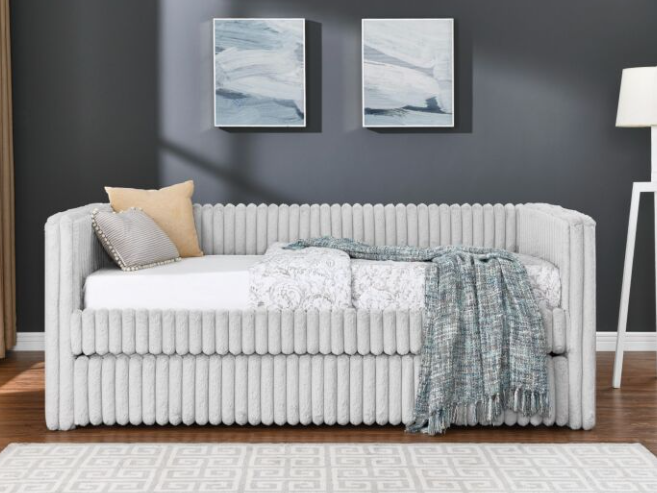 The Hailey Light Grey Daybed