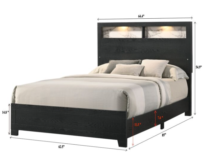 The Cadence Bedroom set 5 pcs