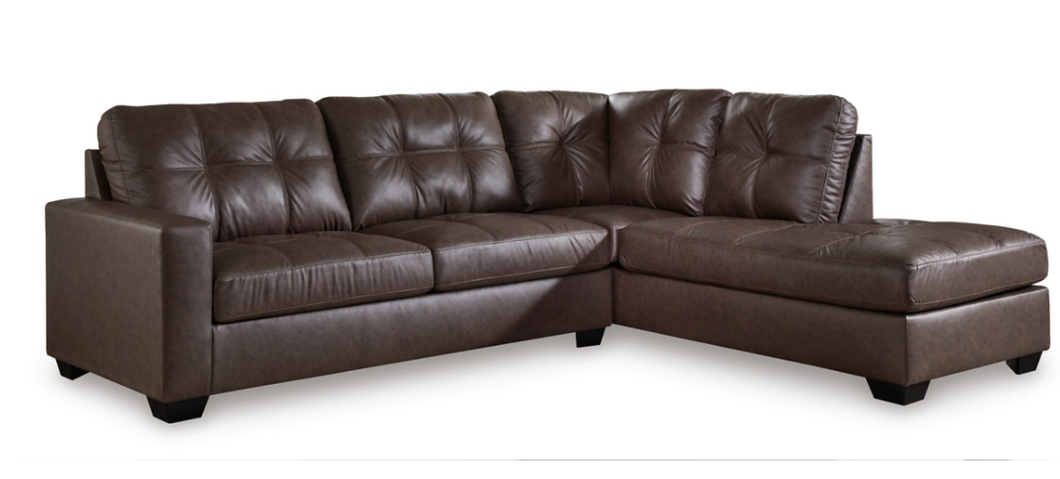 BROWN BARLIN  2 PCS SECTIONAL