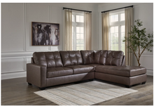 Load image into Gallery viewer, BROWN BARLIN  2 PCS SECTIONAL
