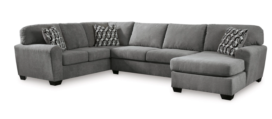 GrayCourt 3-Piece Sectional with Chaise