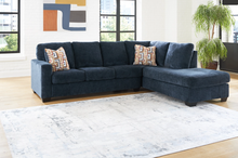 Load image into Gallery viewer, Blue Aviemore Sectional with Chaise
