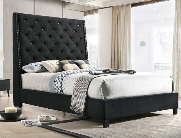 CHANTILLY BED GREY SUPER SALE !!!