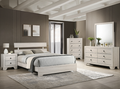 ATTICUS BEDROOM QUEEN  SET WHITE