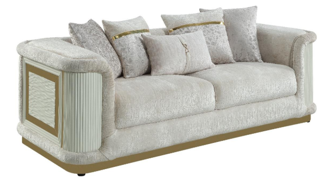 BONA 2 PCS SET SOFA & LOVESEAT BEIGE