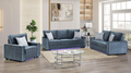 RITA 2PCS LIVING ROOM SET NAVY