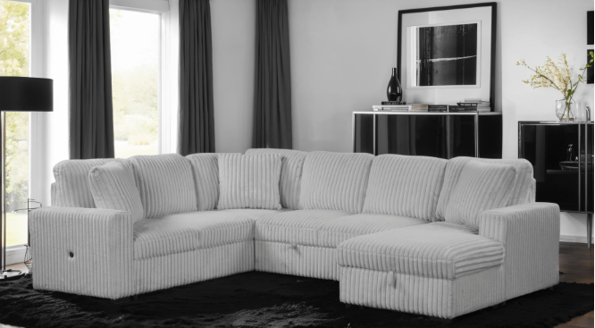 GRANDE SECTIONAL GRAY