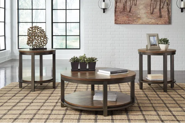 ROYBECK 3 PC COFFEE TABLE SET