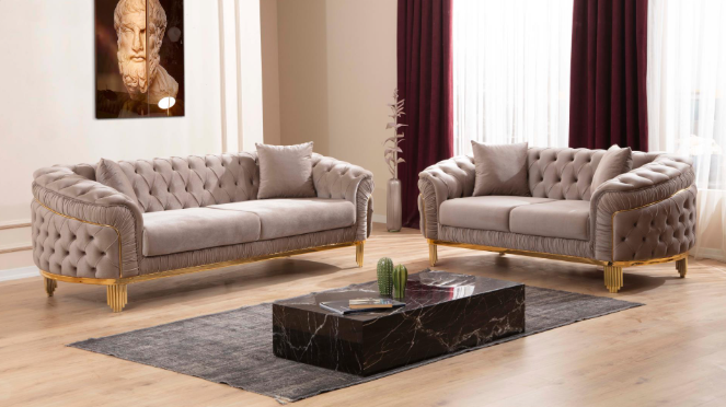 Vanessa 2 Pc Living Room Set