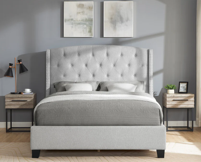 EVA BED FRAME - DOVE GRAY