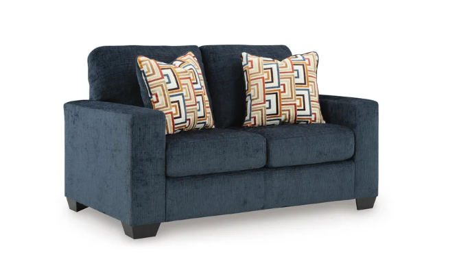 AVIEMORE NAVY BLUE SOFA & LOVESEAT