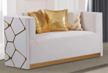 Load image into Gallery viewer, WHITE AND GOLD LIVING ROOM
