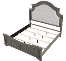 Load image into Gallery viewer, GRACE - GRAY QUEEN BEDROOM SET - TUFTED
