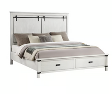 Load image into Gallery viewer, THE WHITE 5 PC BEDROOM SET LORETTA
