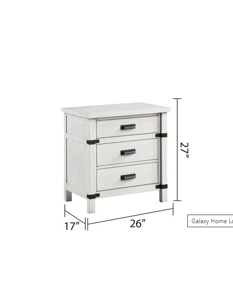 THE WHITE 5 PC BEDROOM SET LORETTA (FLOOR SAMPLE SALE)
