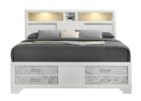 Soul Queen Bedroom Set – White Finish