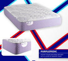Load image into Gallery viewer, PurplePedic Mattress – The Perfect Blend of Comfort and Support
