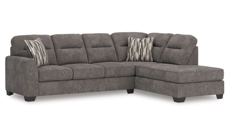 Olten Graphite Sectional Sofa