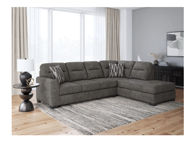 Olten Graphite Sectional Sofa