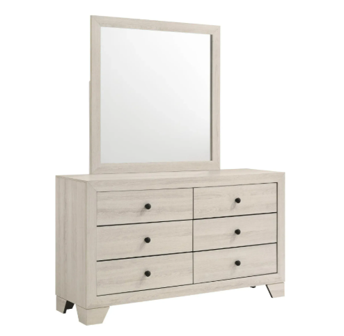 ATTICUS BEDROOM QUEEN  SET WHITE