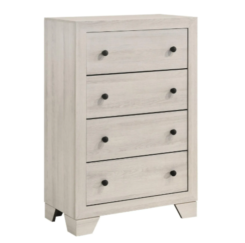 ATTICUS BEDROOM QUEEN  SET WHITE