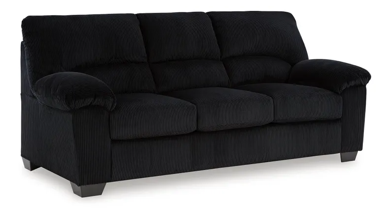 BLACK SIMPLEJOY  SOFA & LOVESEAT