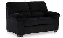 Load image into Gallery viewer, BLACK SIMPLEJOY  SOFA &amp; LOVESEAT
