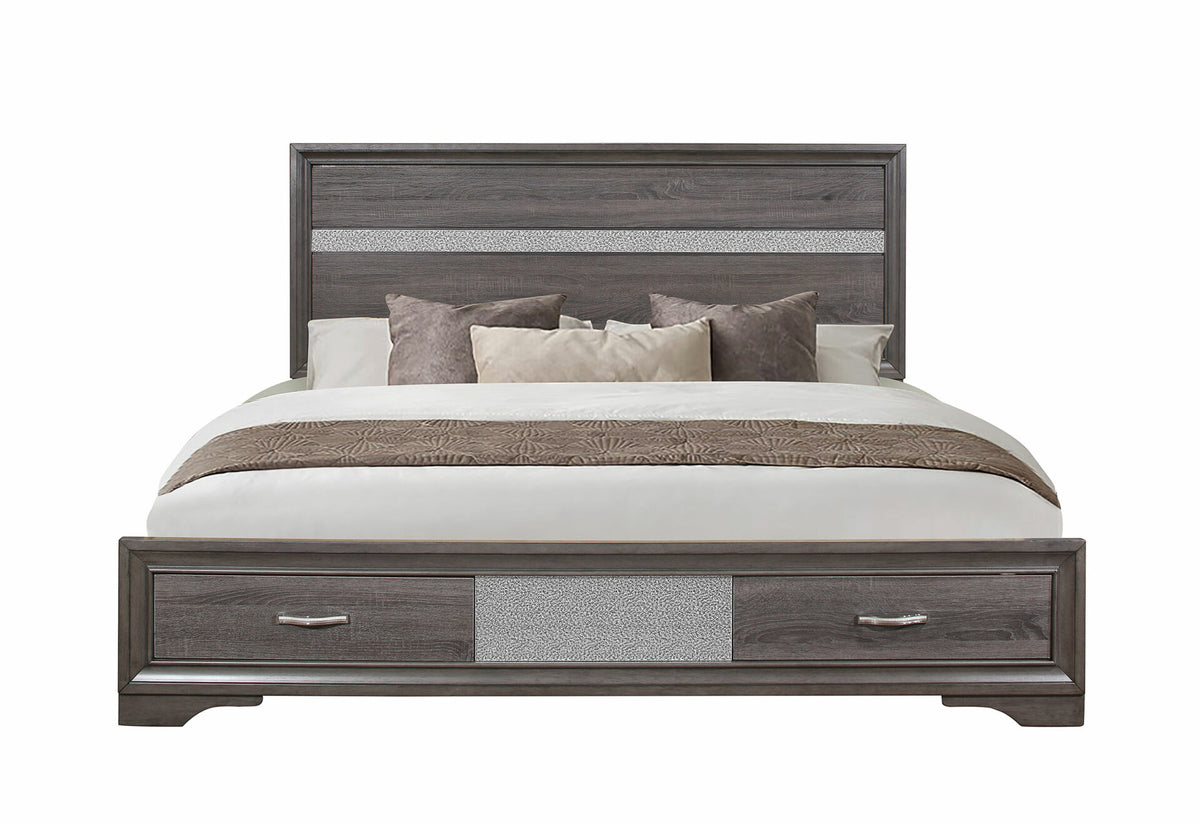 Seville Bedroom Collection - Dark Grey