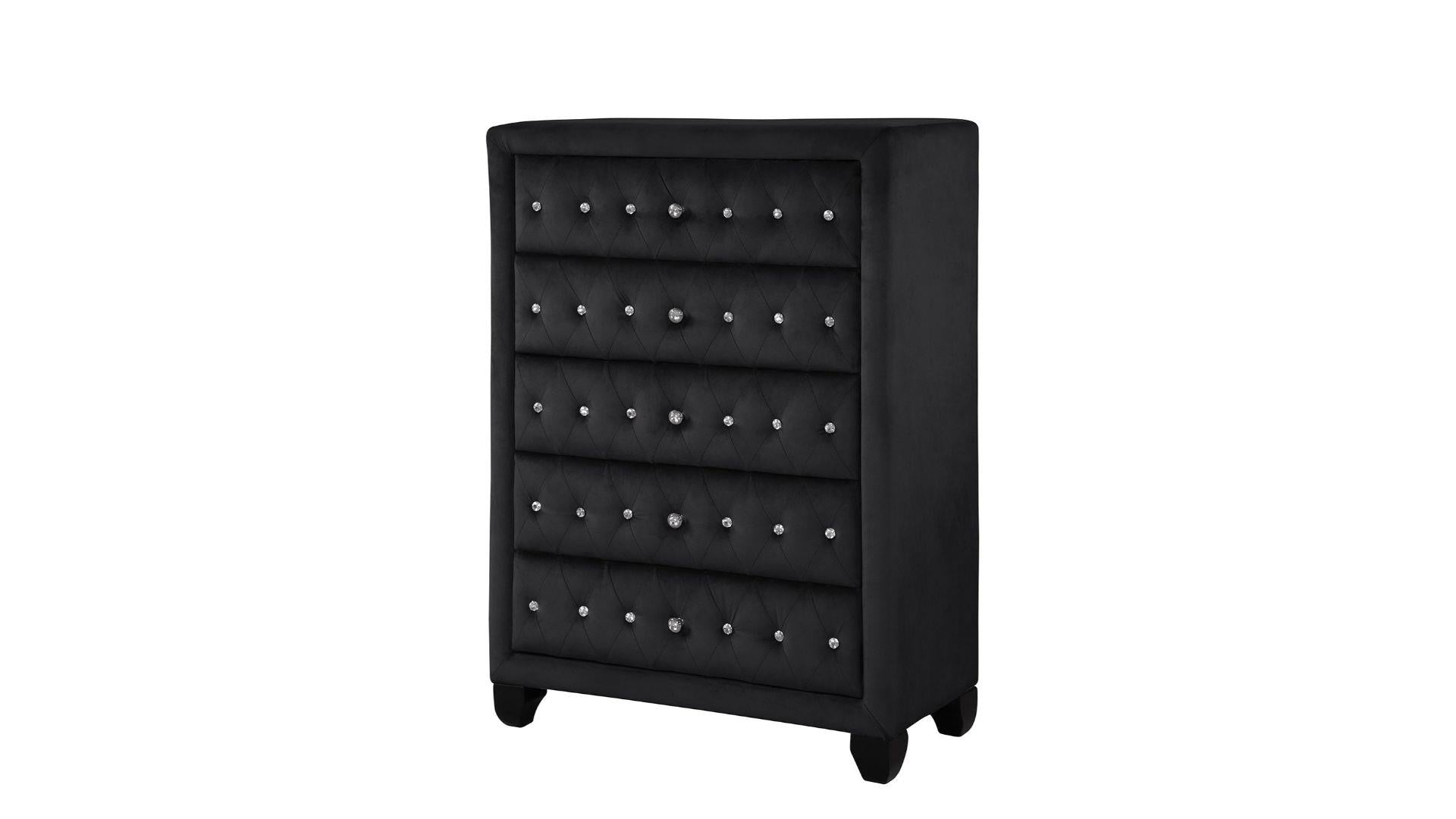 Sophia Bedroom Collection - Black