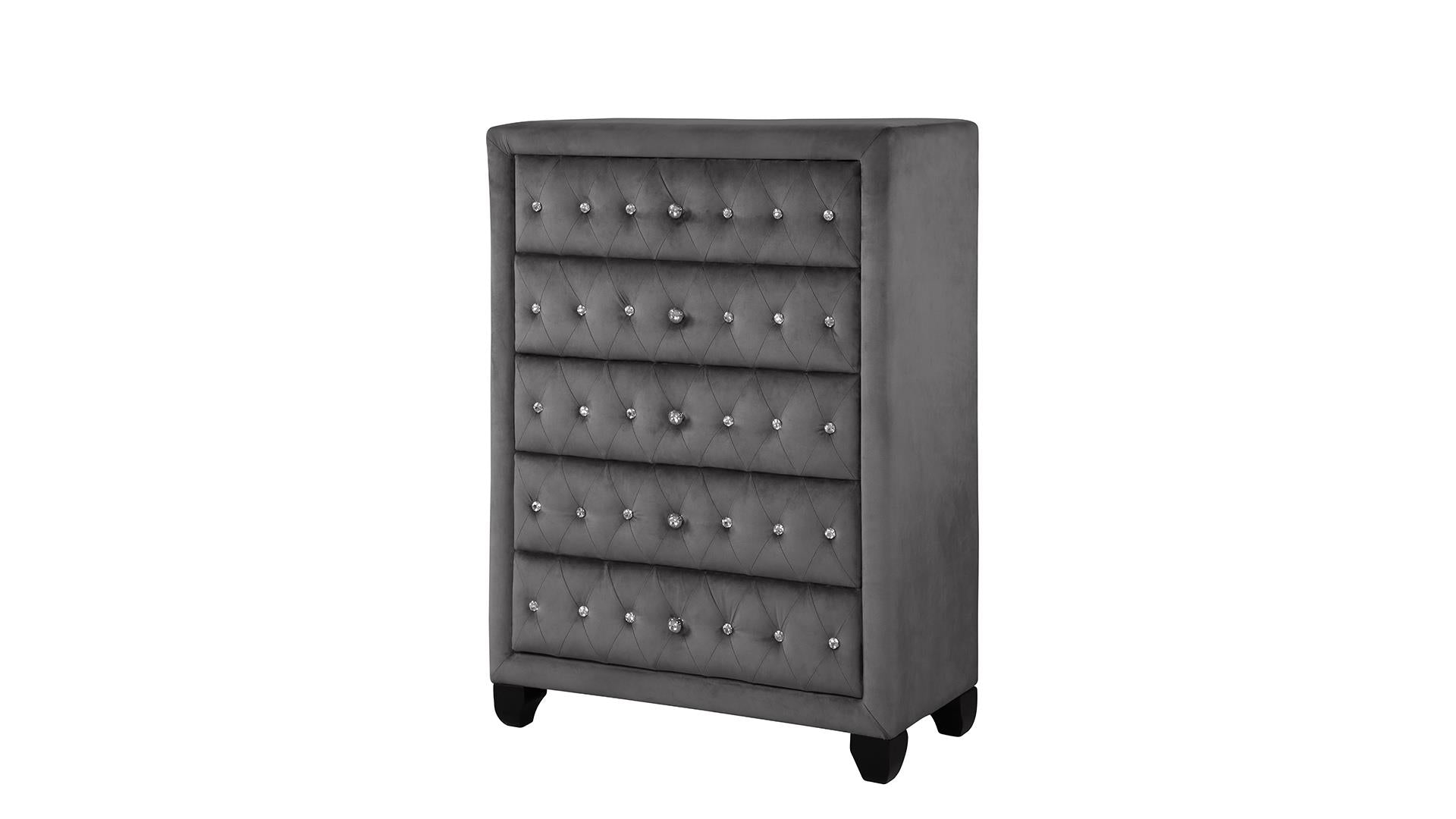 Sophia Bedroom Collection - Gray