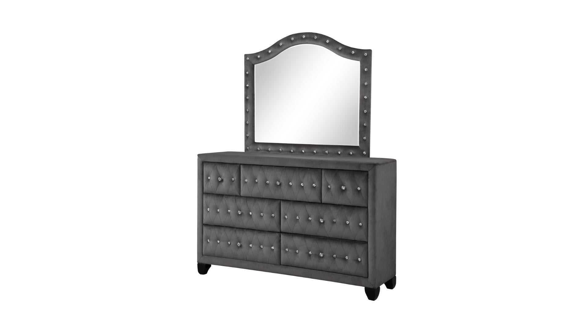 Sophia Bedroom Collection - Gray