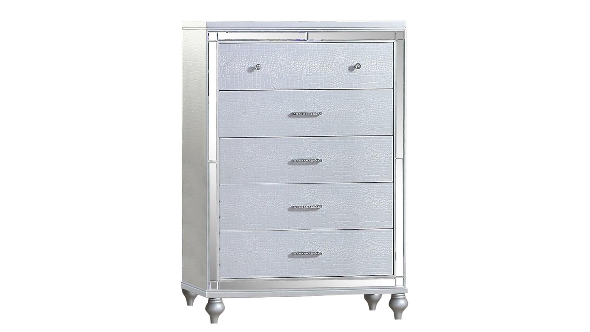 Sterling Bedroom Collection - Silver