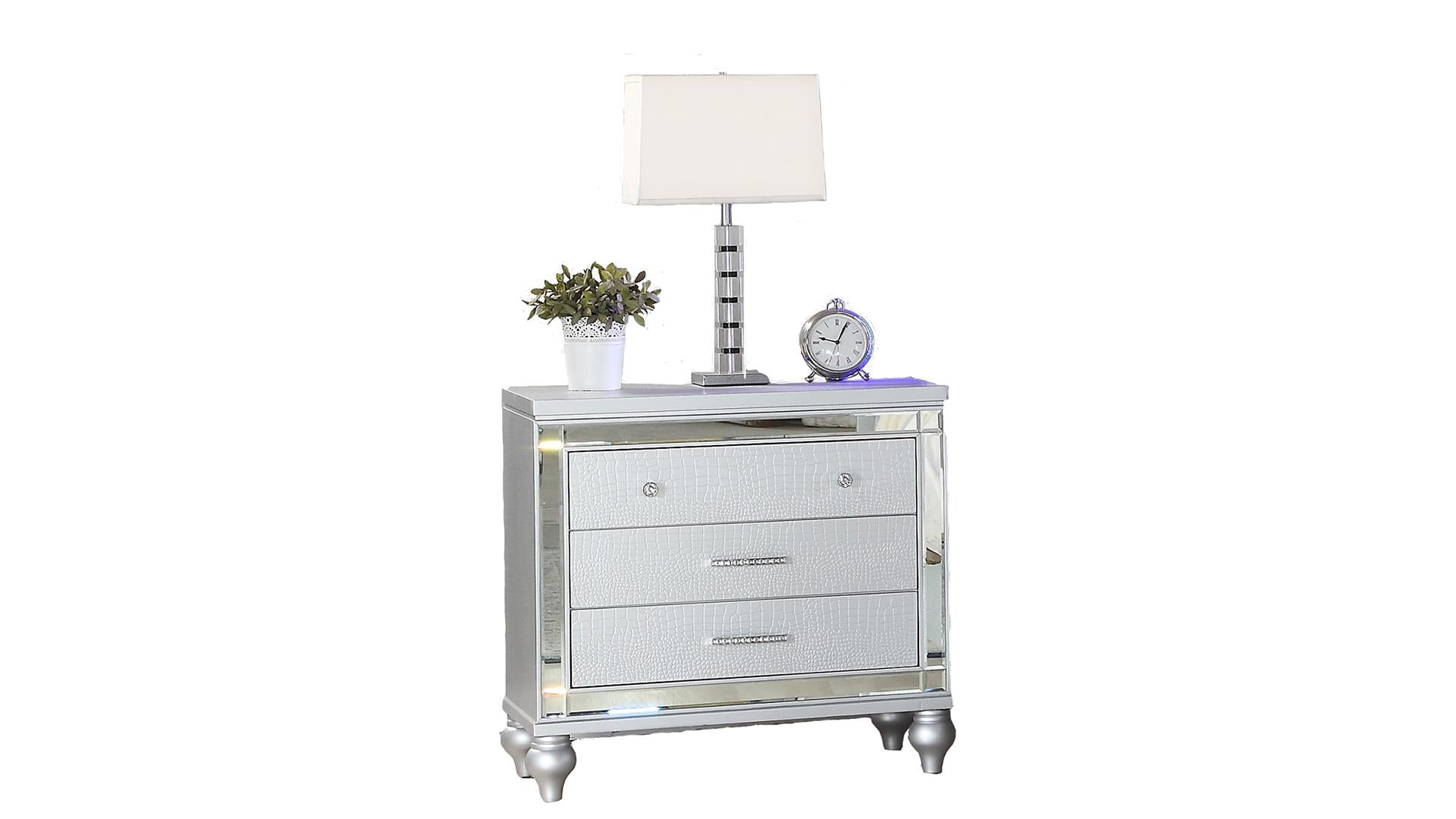 Sterling Bedroom Collection - Silver
