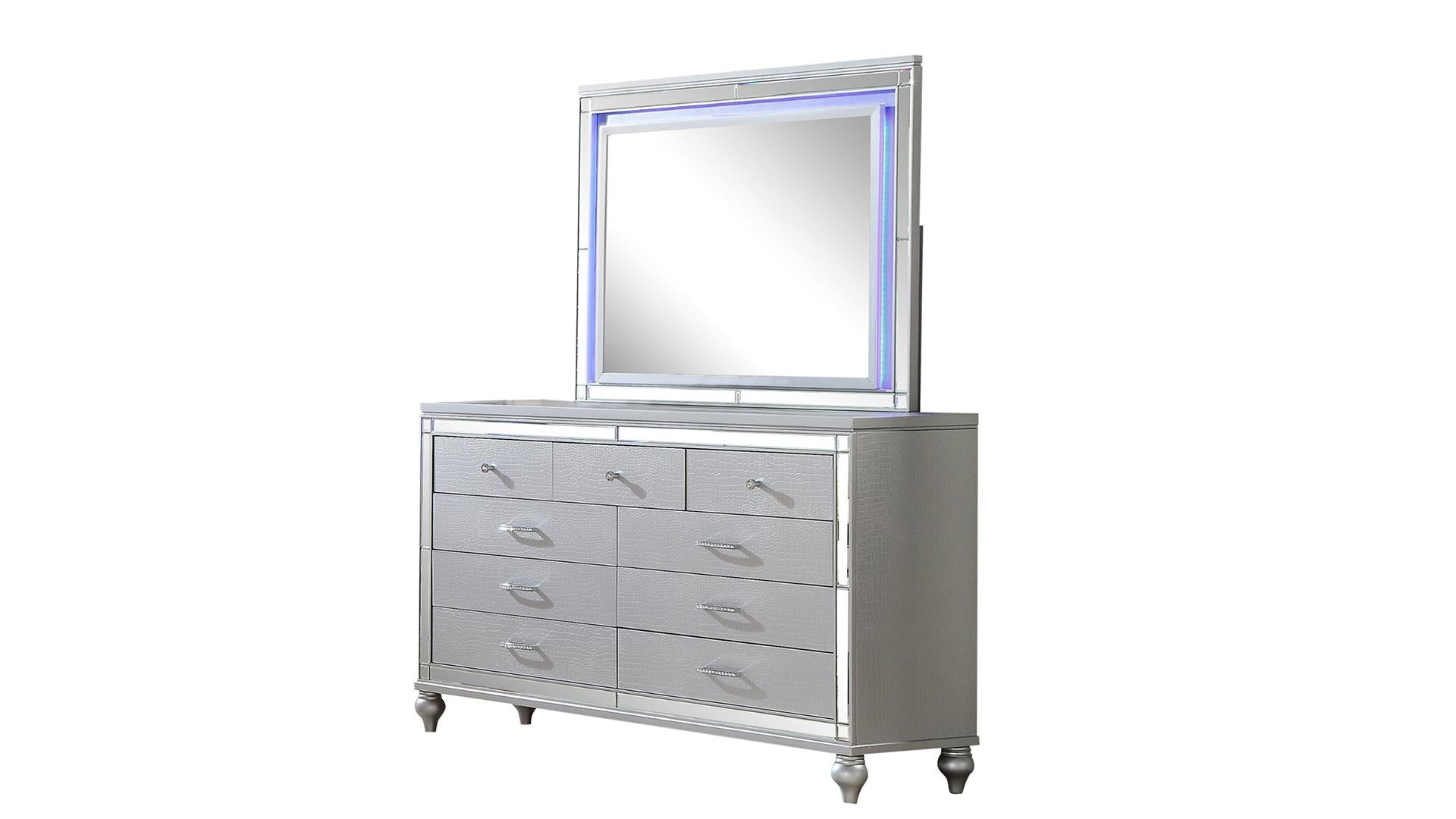Sterling Bedroom Collection - Silver