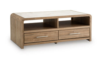 Dovander Tables Collection - White/Natural