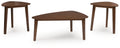 Lyncott Occasional Table Set (3/CN) - Brown