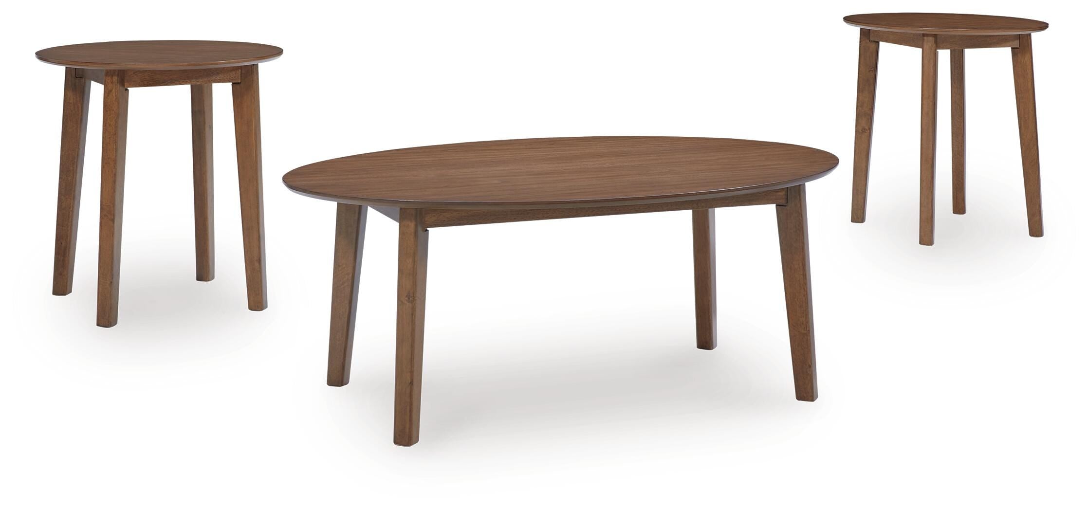 Gordonay Occasional Table Set (3/CN) - Brown