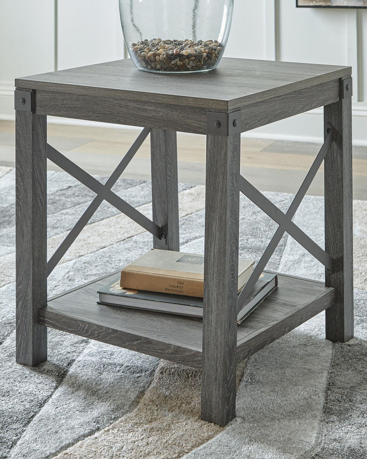 Freedan Tables Collection - Grayish Brown
