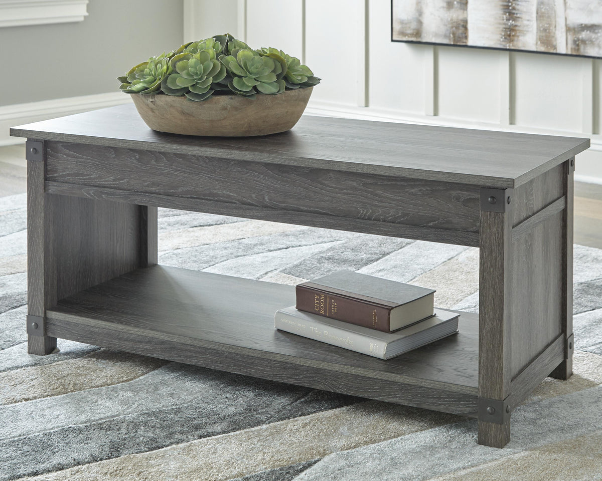 Freedan Tables Collection - Grayish Brown