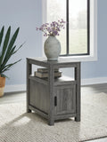 Fendenmore Chair Side End Table - Brown/Gray