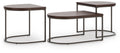 Vanmore Occasional Table Set (3/CN) - Dark Brown
