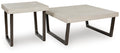 Westenfort Occasional Table Set (2/CN) - Espresso/Gray