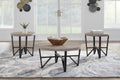 Deanlee Occasional Table Set (3/CN) - Grayish Brown/Black