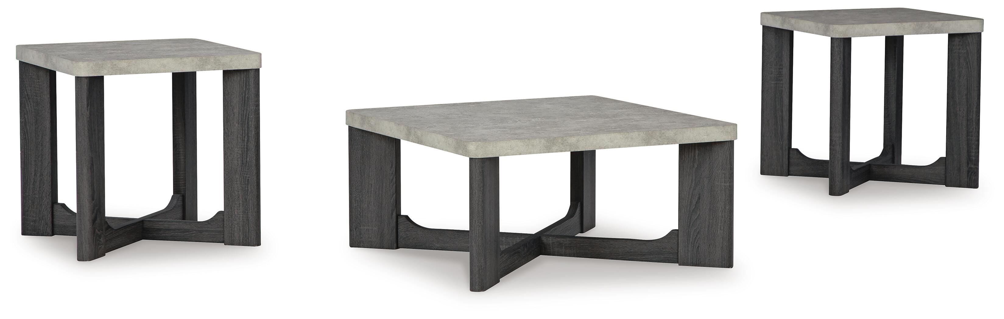 Sharstorm Occasional Table Set (3/CN) - Two-tone Gray