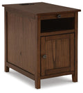 Treytown Chair Side End Table - Brown
