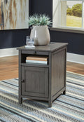 Treytown Chair Side End Table - Gray