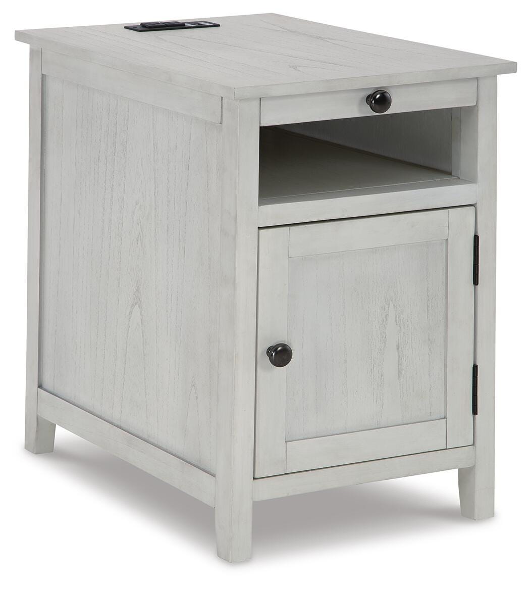 Treytown Chair Side End Table - Antique White