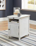 Treytown Chair Side End Table - Antique White