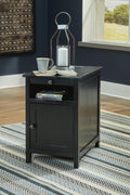 Treytown Chair Side End Table - Black