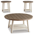 Bolanbrook Occasional Table Set (3/CN) - Two-tone